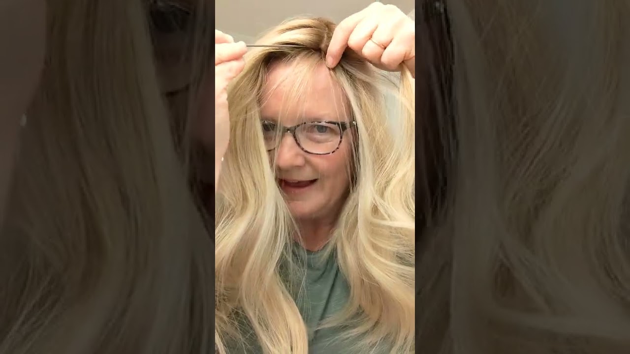 How to put on your Lusta Hair topper.