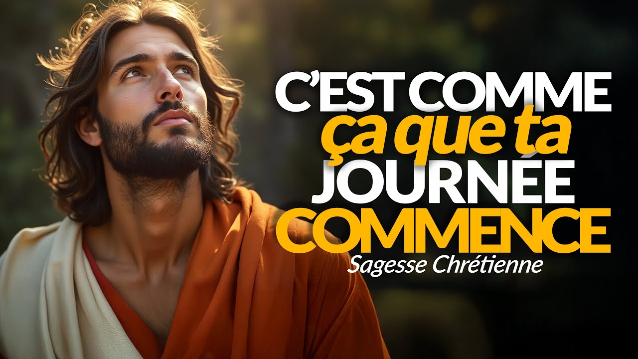 C’EST COMME ÇA QUE LA JOURNÉE COMMENCE | MÉDITATIONS CHRÉTIENNES POUR ACCROÎTRE TA RÉSILIENCE