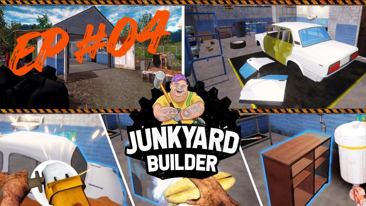 Junkyard Builder LET’S PLAY EP #04 - Turning Trash Into Treasure! 🚗💰