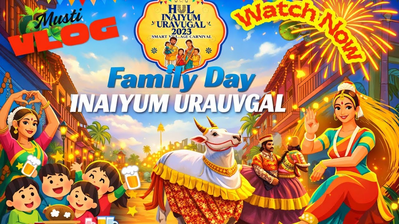 Hul Inaiyum Uravugal 2025 | Family Day Celebration| Full Event Vlog #The Venture Vibe vlog #kanadda