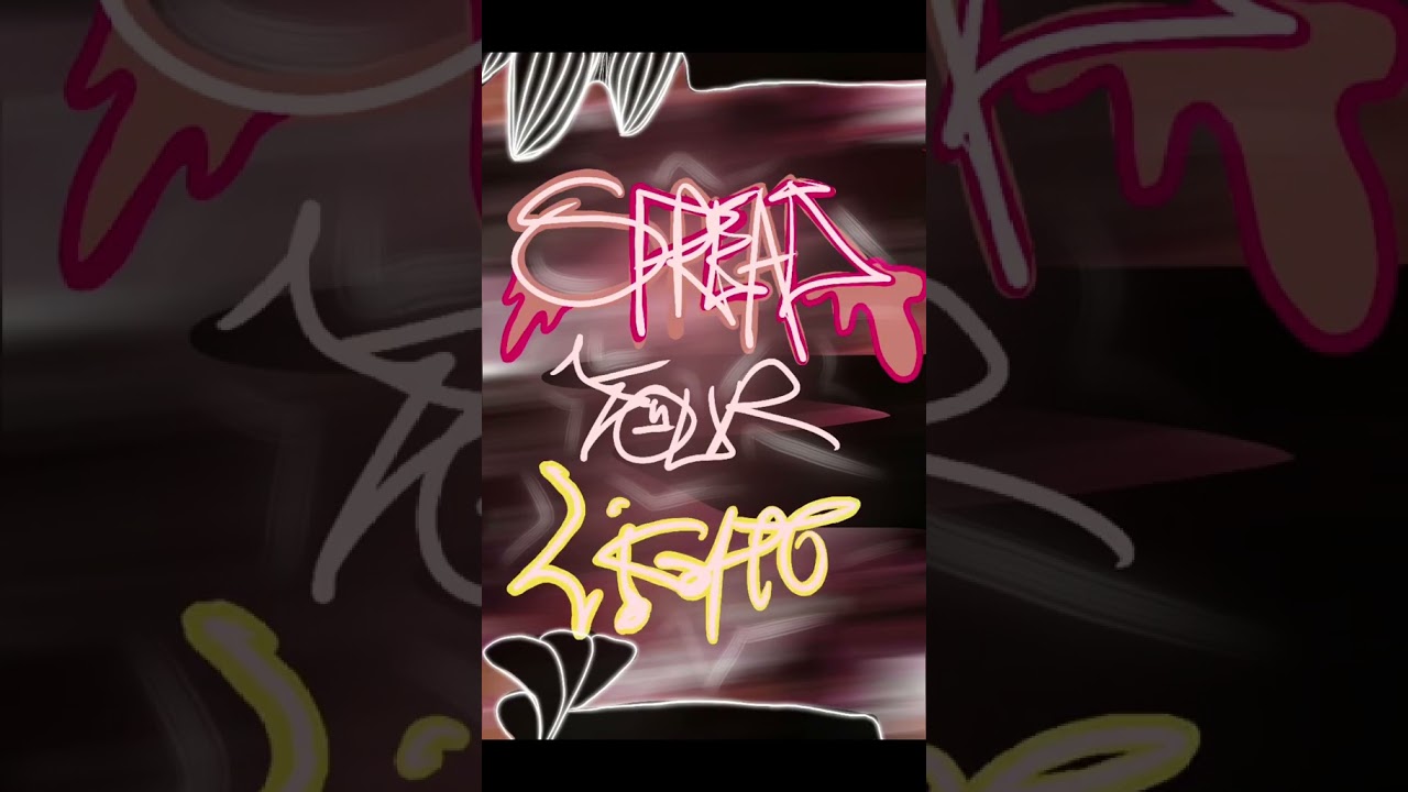 spread your light! #art #timelapse #light#love#peace#fierce #powerful #free #inspiration #motivation