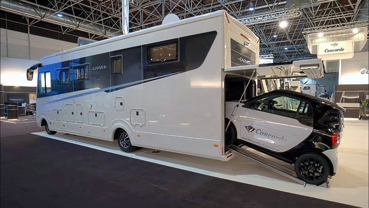 500k luxury motorhome with car garage. Concorde Carver 920G