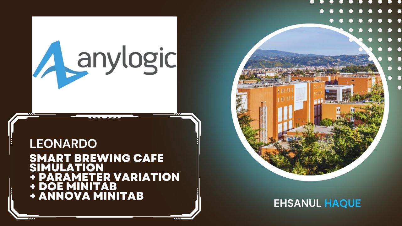 Smart Brewing Production Simulation, with Parameter Variation Experiment, DOE and ANOVA in Minitab
