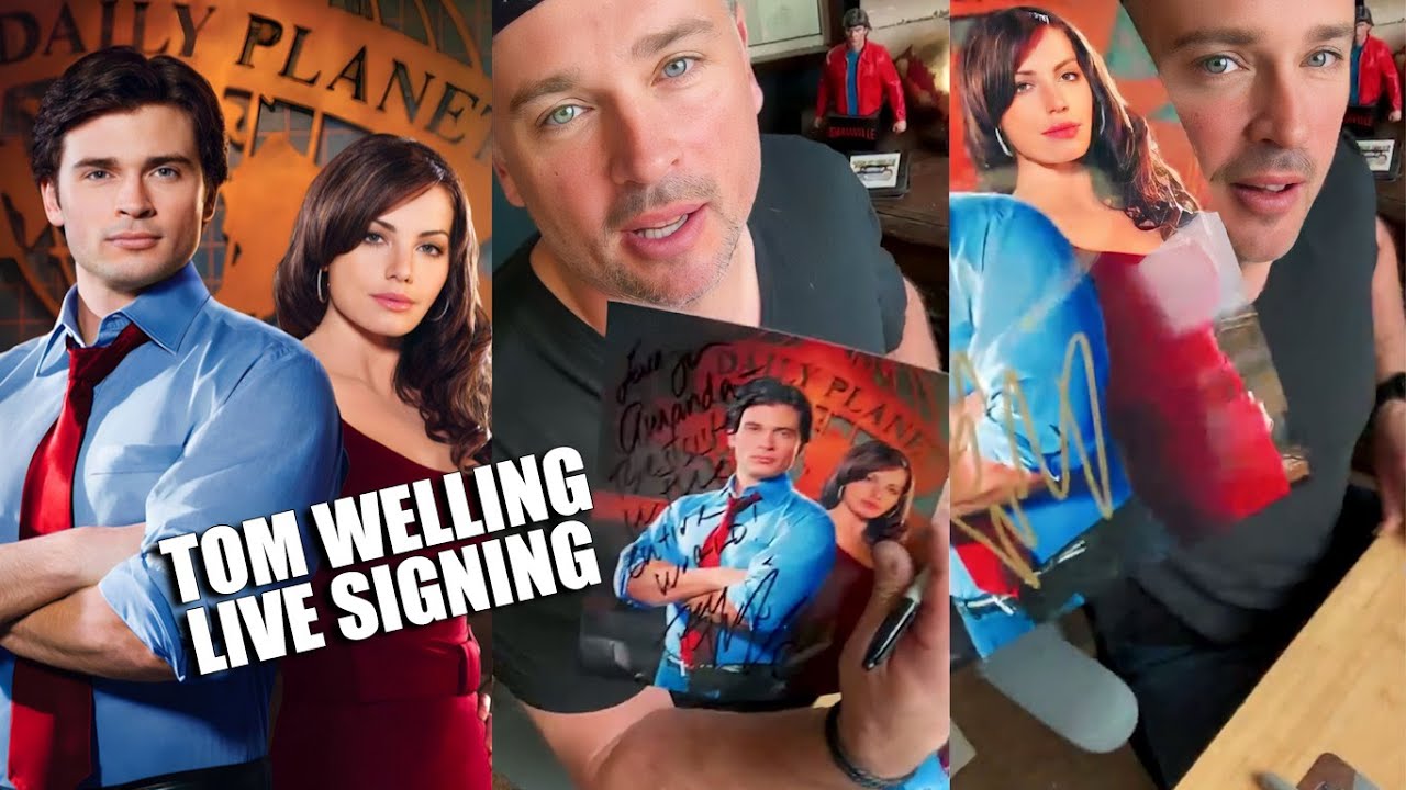 Tom Welling Live Signing | SMALLVILLE  (February 2024)