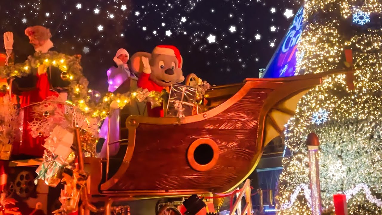 Europa-Park - Ed's Starlight Parade 2022 | Parade inkl. Weihnachtsbaumzeremonie
