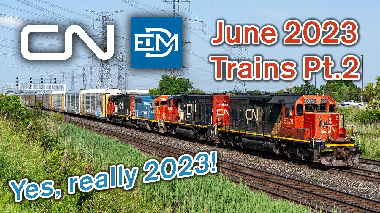 Great Consists Pulling Hard - June 2023 Trains Part 2