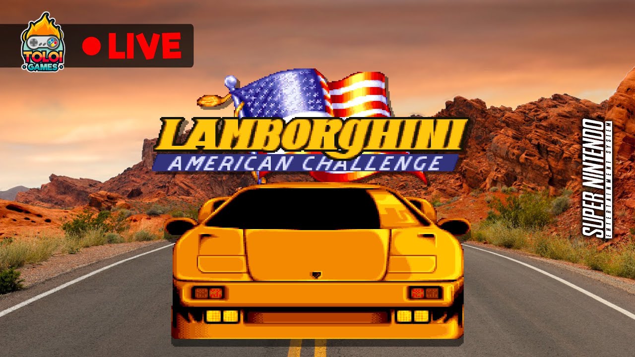 LIVE: Lamborghini do Super Nintendo