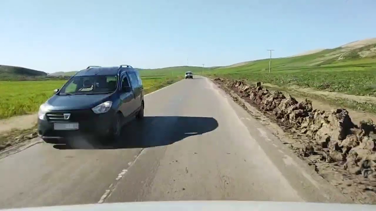 الطريق ما بين زكوطة وسيدي قاسم ❤️