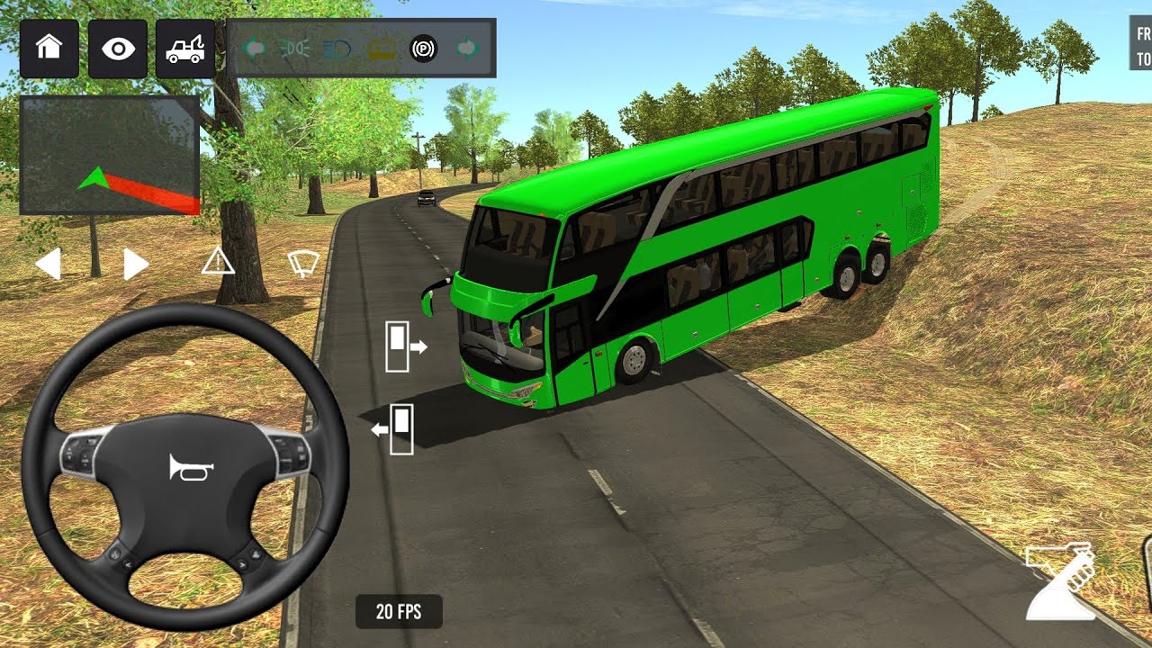 🤫BUS simulator indonesia ll new euro coach bus simulator indonesia ll new euro trock bus #simulatio