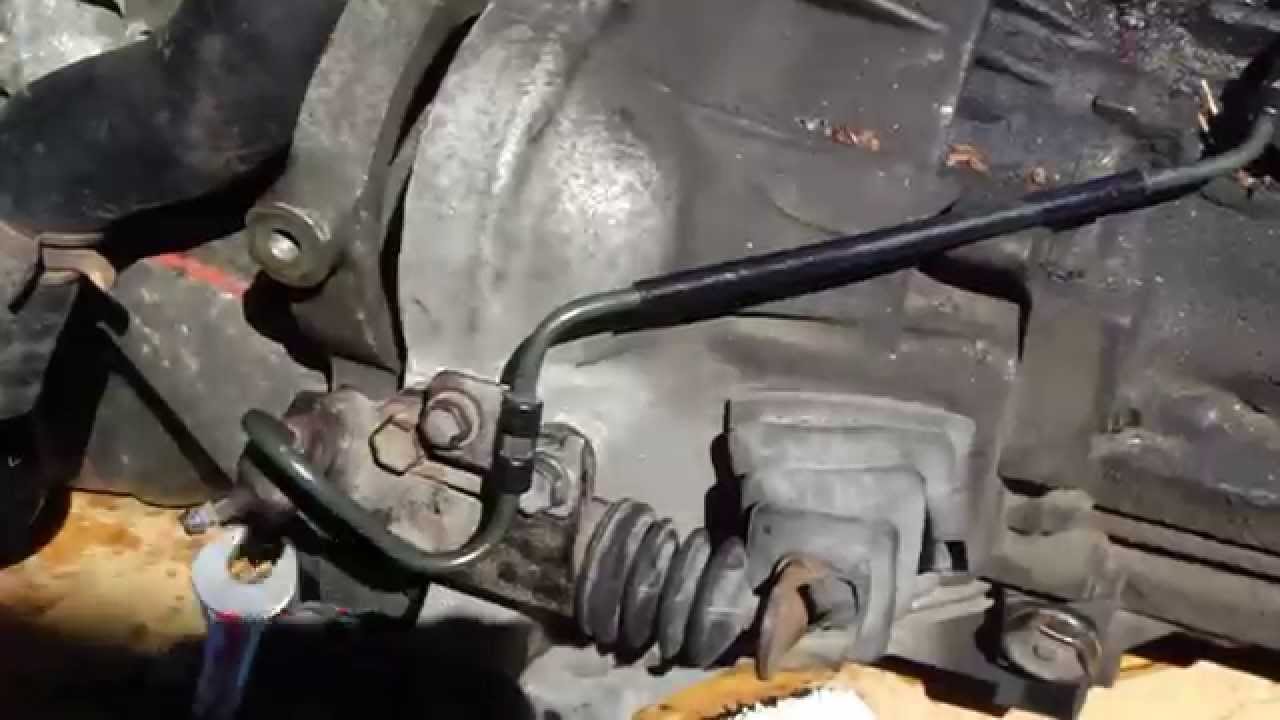 How to replace clutch slave cylinder Toyota Corolla VVT-i engine manual gearbox years 2001 to 2010