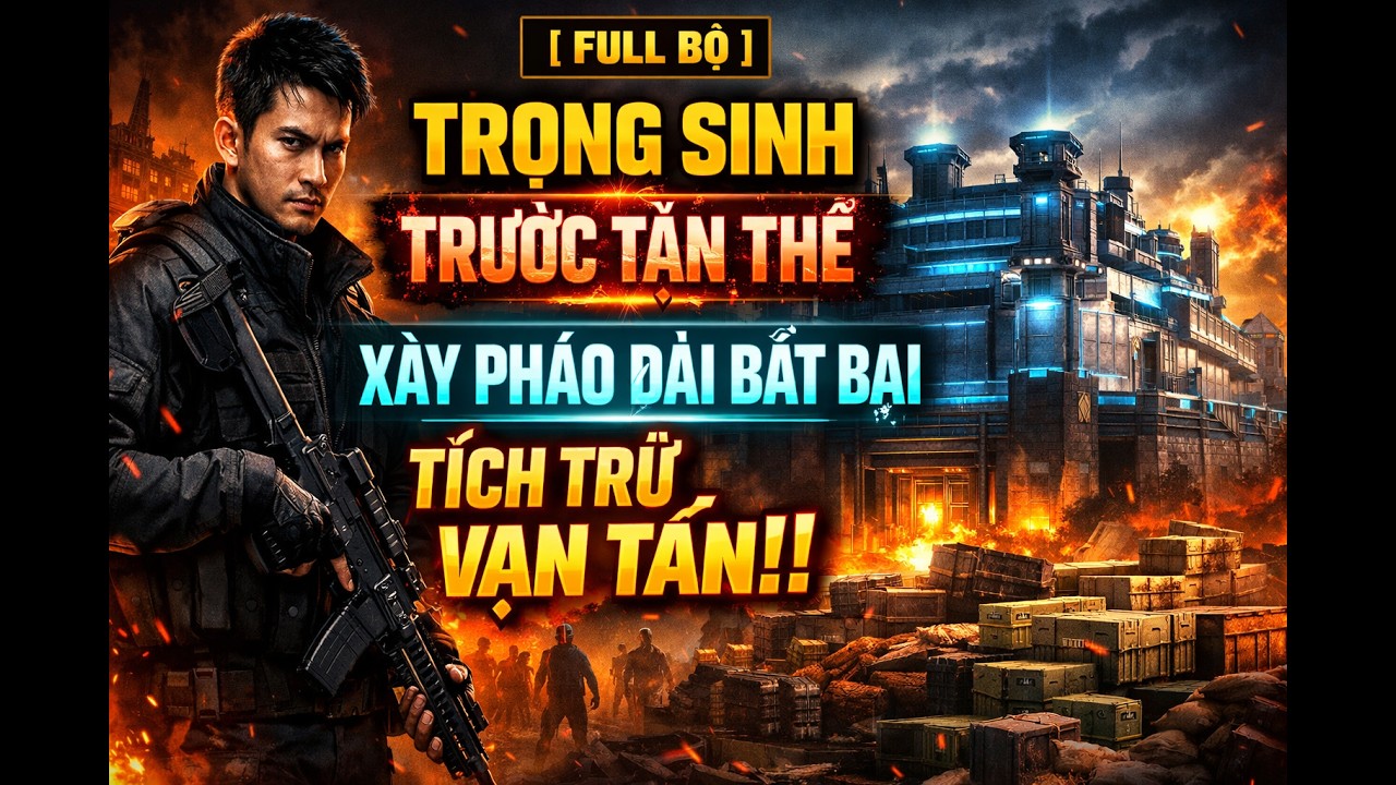 [ Full Bộ ] Trọng Sinh Về Trước Ngày Tận Thế, Tôi Xây Dựng Pháo Đài Bất Bại Và Tích Trữ Vạn Tấn..P1
