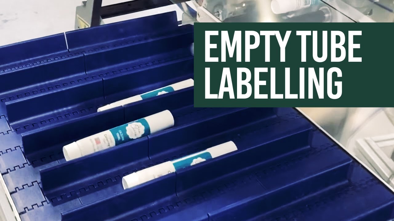 Tube Labelling System for Cosmetic and Cylindrical Products