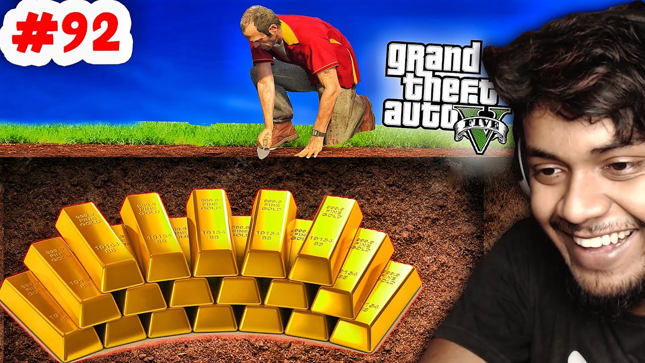Gta5 tamil 😱TREVOR FOUND 100 MILLION GOLD (Episode 92)