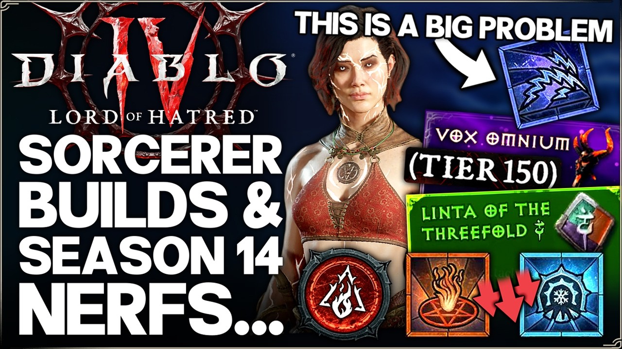 Diablo 4 &mdash; Новые МАССОВЫЕ нерфы Волшебника подтверждены и БОЛЬШИЕ проблемы с билдами класса &mdash; Гай...