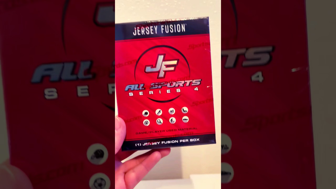 2025 Jersey Fusion unboxing All Sport #tradingcards #sports #baseball #fyp #shorts #viral