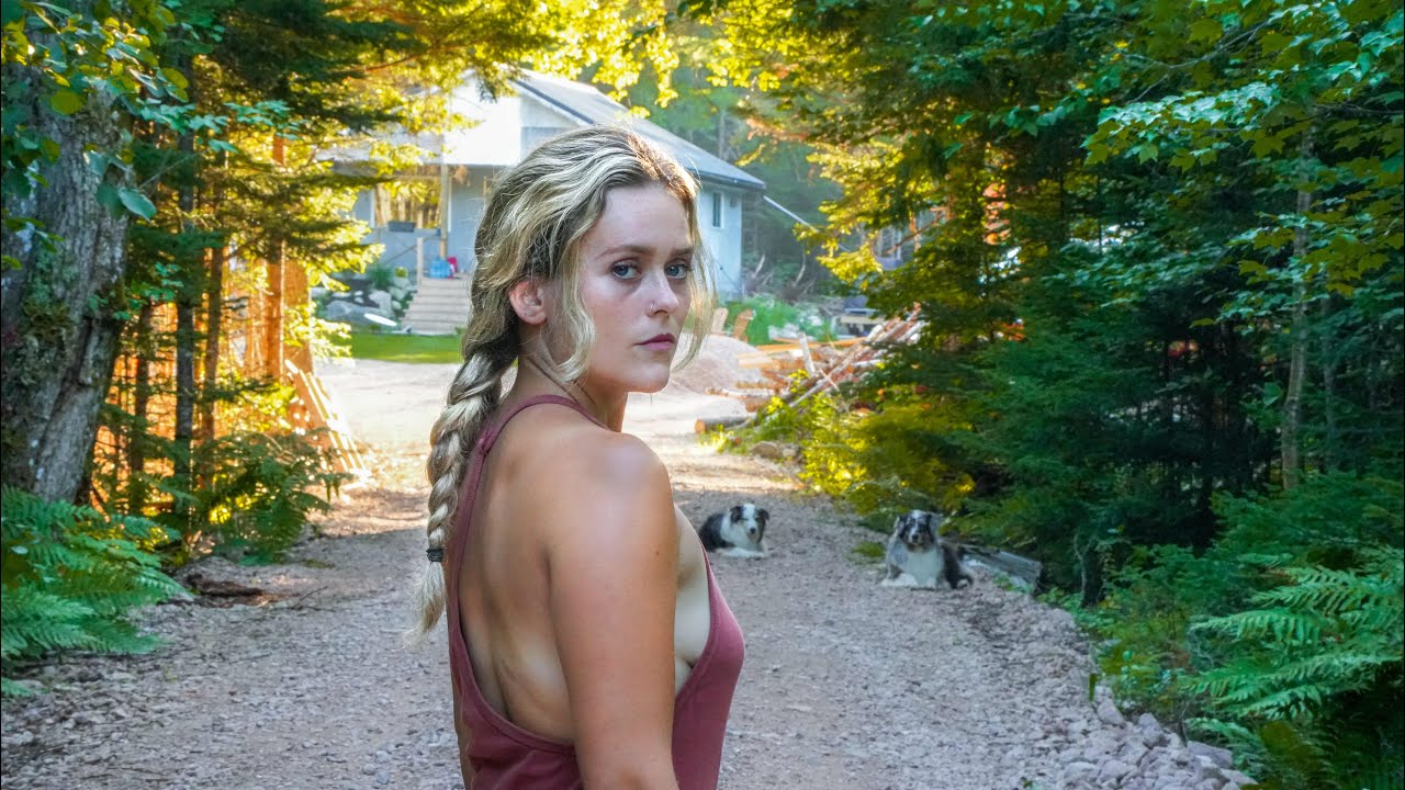 loving to be alone in the woods