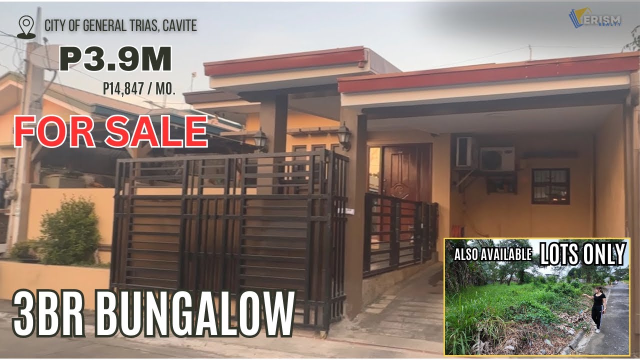 #76 AFFORDABLE 3BR BUNGALOW HOUSE FOR SALE  IN EXCLUSIVE SUBDV IN CAVITE ! @erismjanerealty9458