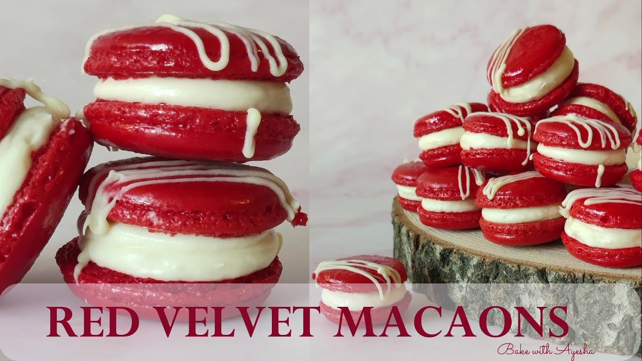 RED VELVET  Macarons | Detailed Italian Meringue Macaroon | FOOLPROOF