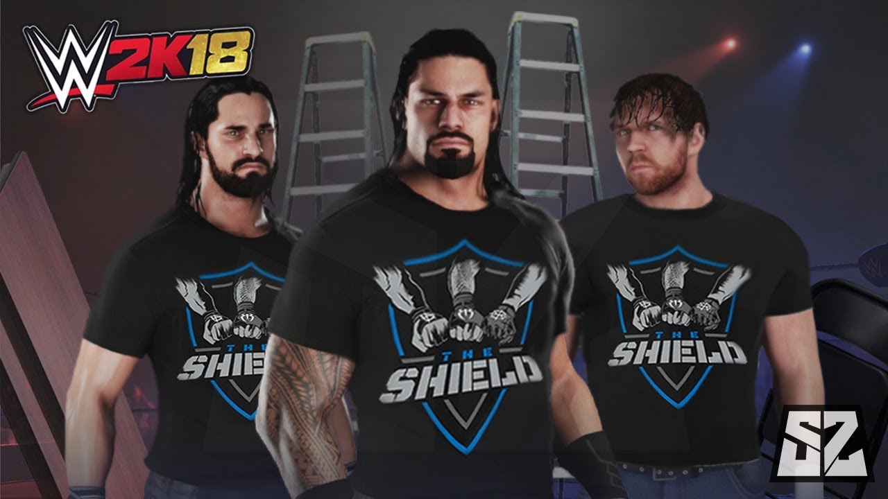 THE SHIELD REUNITE! FULL Tables, Ladders & Chairs Match | WWE 2K18 (Exclusive)