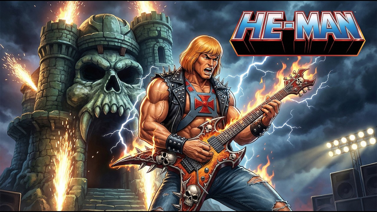 He Man goes full metal mode in this version