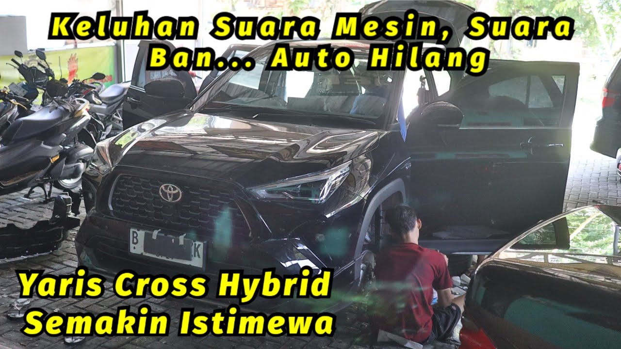 Yaris Cross Hybrid Full Peredam Full Dsp Full Audio | Peredam Yaris Cross Hybrid