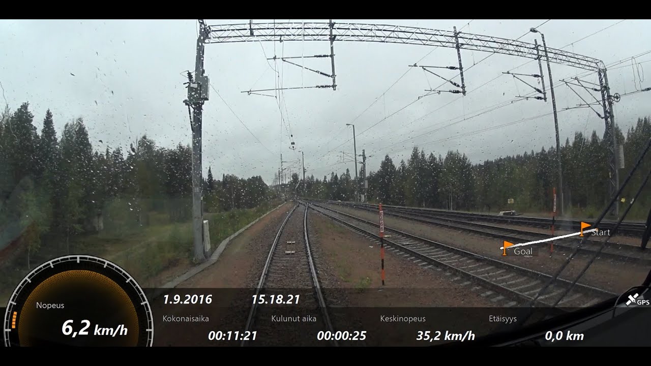 5400 tn painavan junan lähtö Vartiuksesta! The departure of a train weighing 5400 tons from Vartius!
