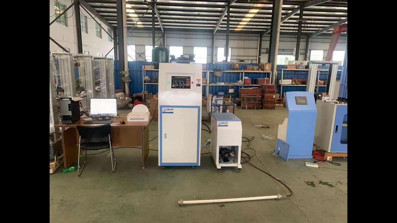 How use Pipe Hydrostatic PressureTesting Machine do Hydrostatic pressure testing ISO1167 ISO9080