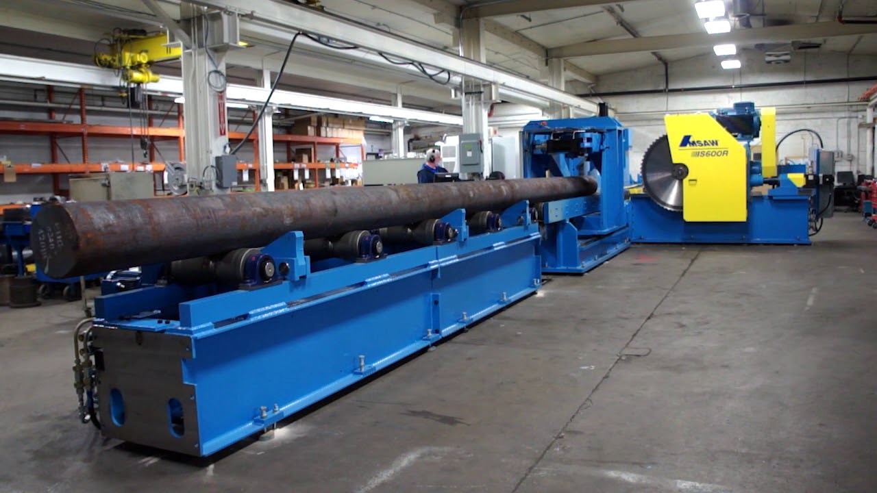 AMSAW S600R Carbide Saw System Overview and Test Cut