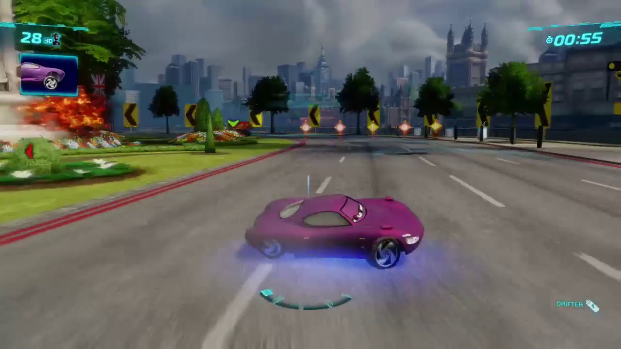 Cars 2 The Video Game | Holley Shiftwell - Mission: London Invasion |