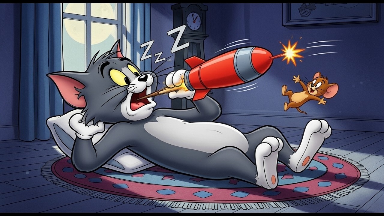 Jerry's Rocket-Powered Revenge || Tom & Jerry's Rocket-Powered Revenge ||  Tom & Jerry Fight ||