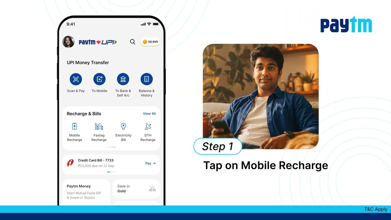 Easier Way to Save on Mobile Recharges!📱 | How to Use Paytm Promo Code | Mobile Recharge | @paytm