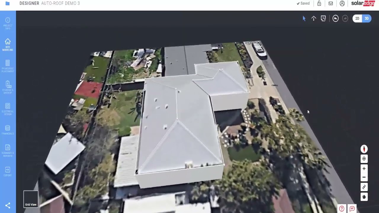 SolarEdge Designer: Automatic Detection of Roof Outline| International