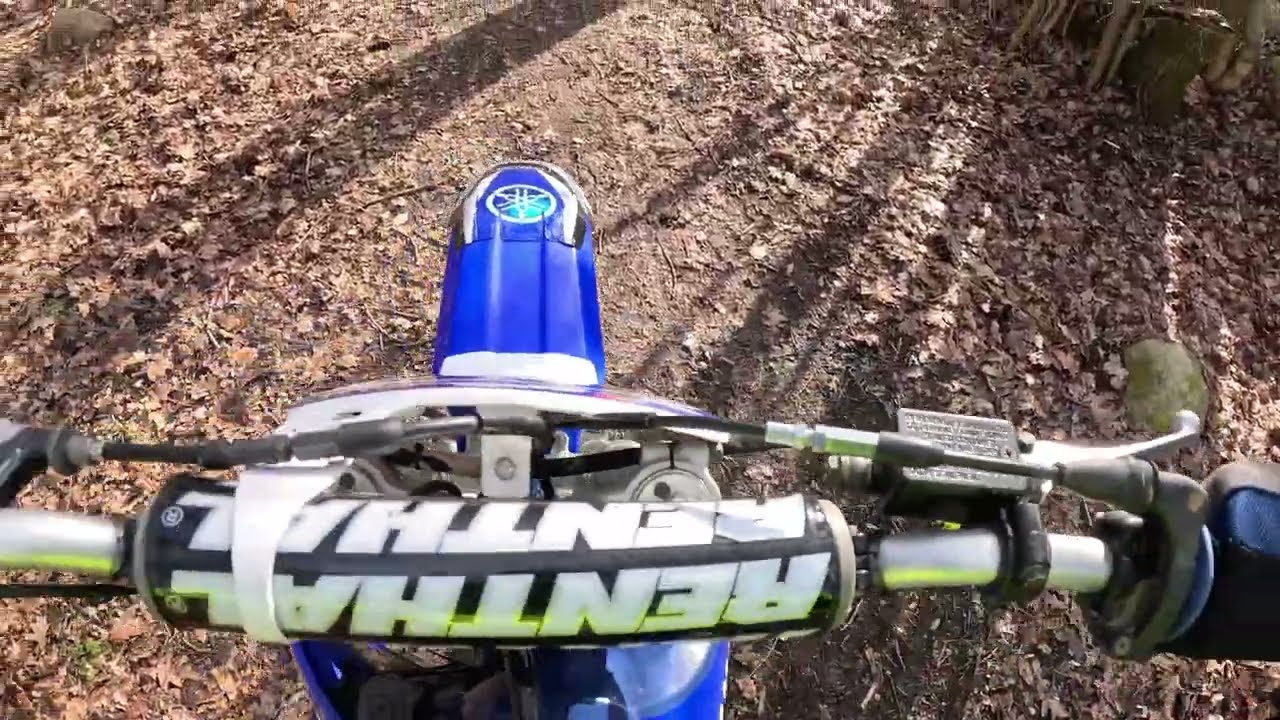 2001 yamaha yz80 test ride.