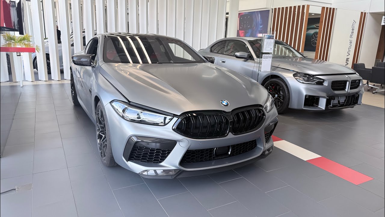 BMW m8 competition walk around final in South Africa🇿🇦 Matt grey ￼