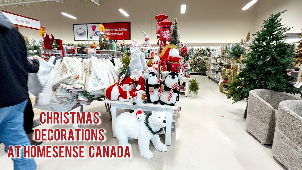 Christmas Decorations at HOMESENSE Canada | December 15 Come Explore with Tete🫶