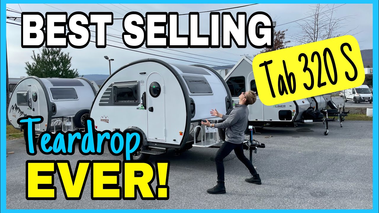 nuCamp Tab 320 S Boondock 2022 года! САМЫЙ ПРОДАВАЕМЫЙ КАПЛЕВОЙ ПРИЦЕП на рынке!