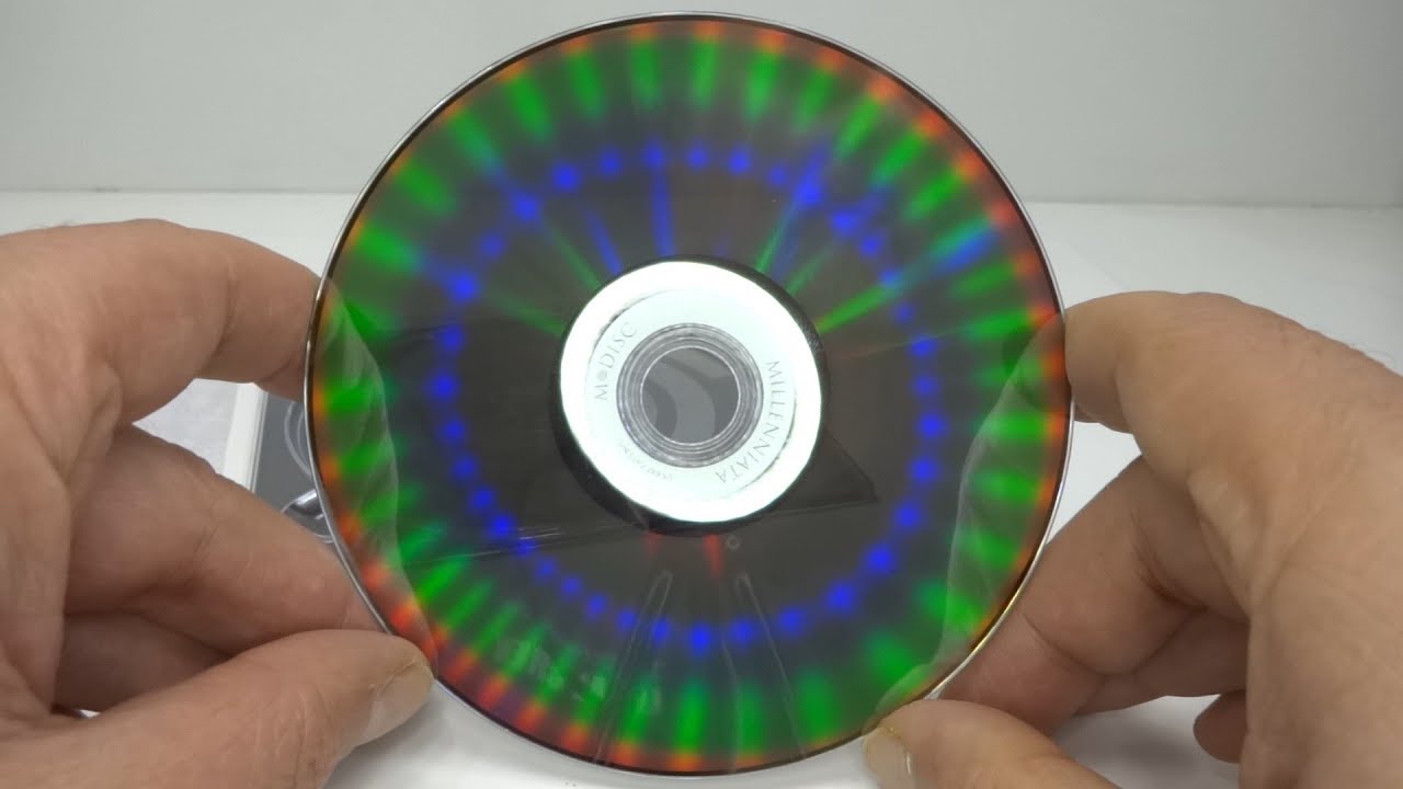 M Disc 1000 лет данных и мод прошивки LG Burner