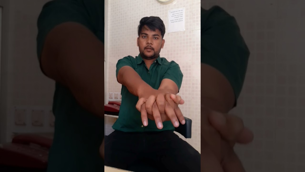 Home exercise for hand paralyse patient #physiotherapy #exercise #paralysis