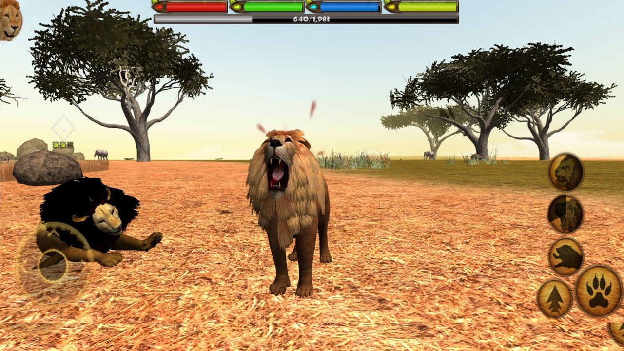 Lion Simulator Game | Lion Hunting Simulator Game | Wild Animal Simulator Lion Vs Tiger Game - #4