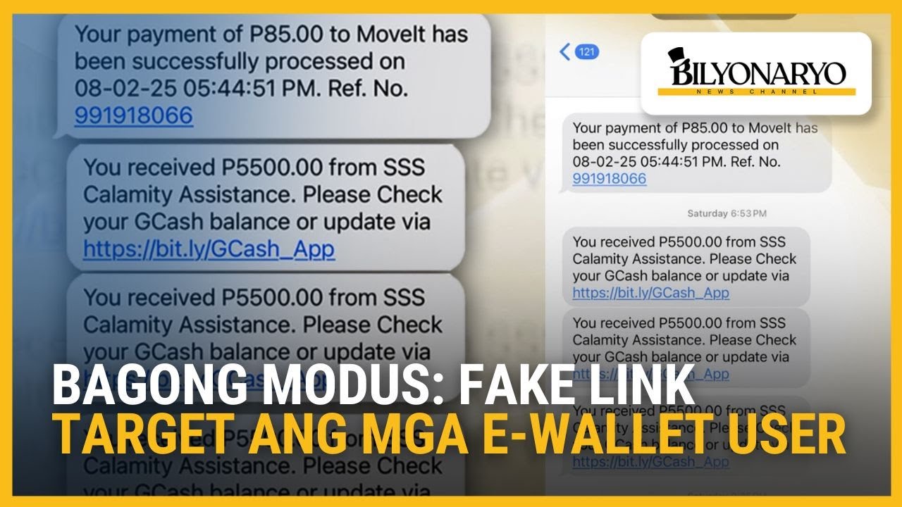 Scam alert: GCash, nagbabala sa bagong phishing scam gamit ang fake calamity assistance | Agenda