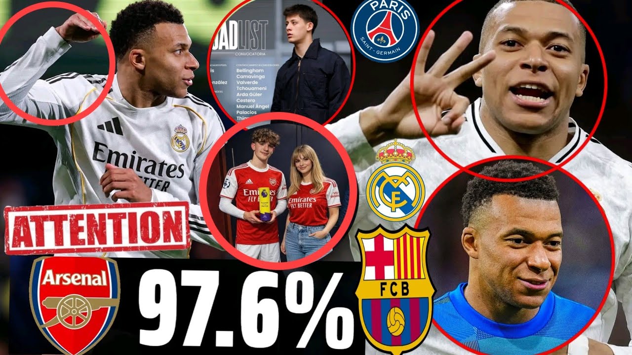 97.7% DE RÉUSSITE POUR GAGNÉ CITY RÉAL MADRID AVEC MBAPPE BELLINGHAM ALVARO CARRERAS 