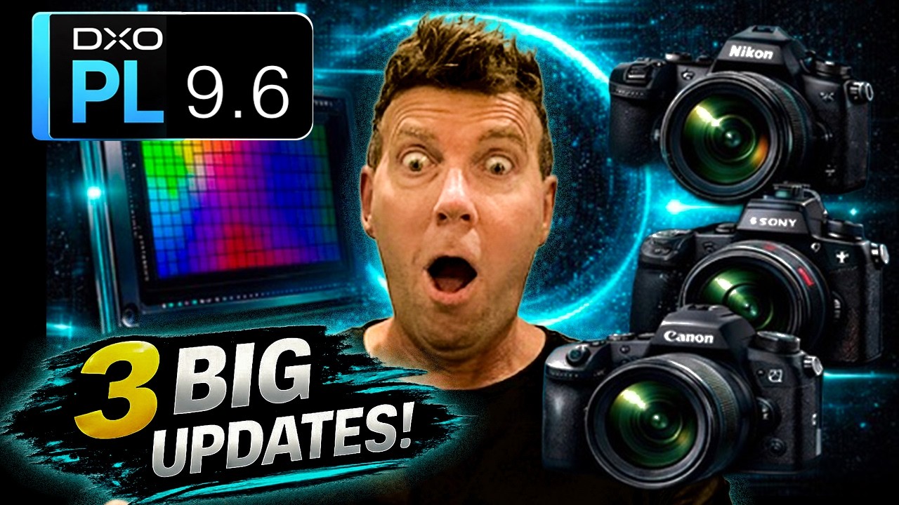 DxO PhotoLab 9.6 — 3 важных обновления для пользователей Nikon, Canon и Sony