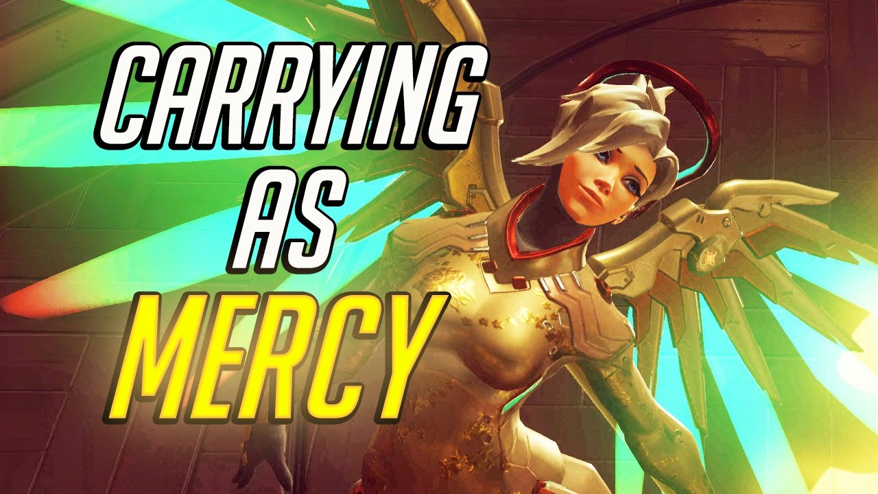 Carrying as Mercy - Overwatch