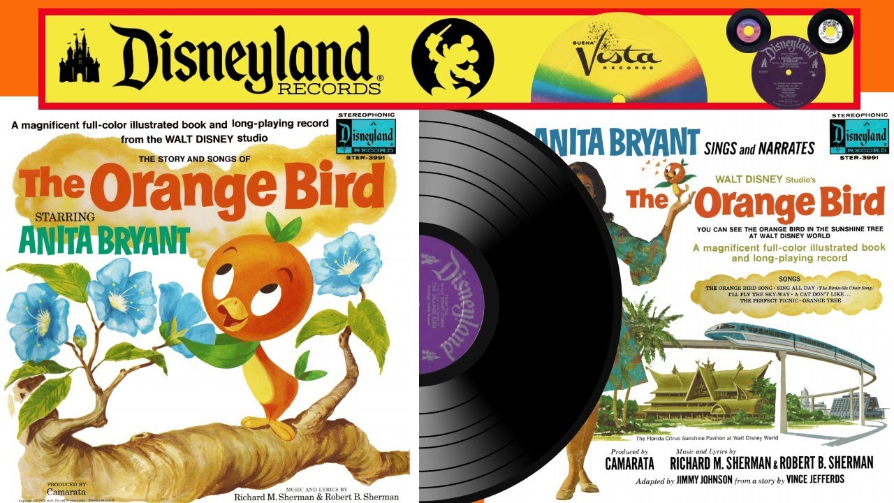 THE ORANGE BIRD  The Story and Song  RESTORED Disneyland Vinyl LP