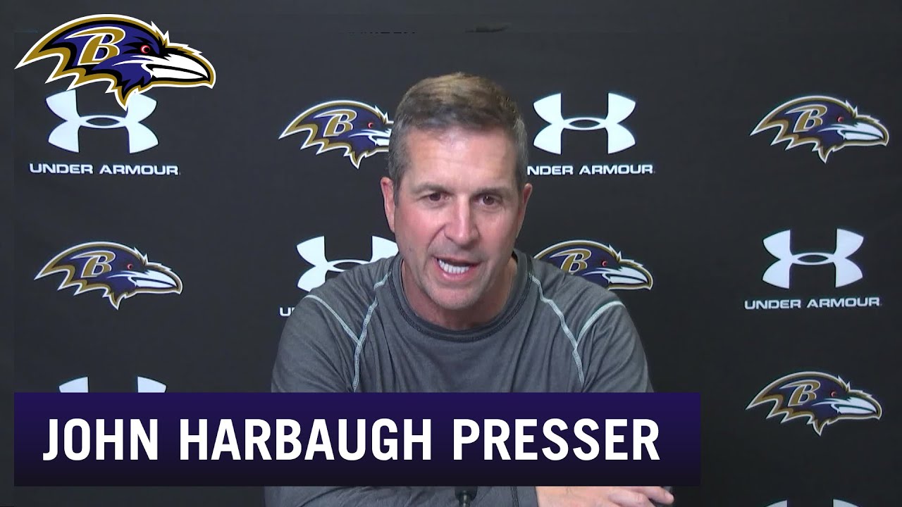 John Harbaugh Discusses Ravens' OTA Attendance | Baltimore Ravens