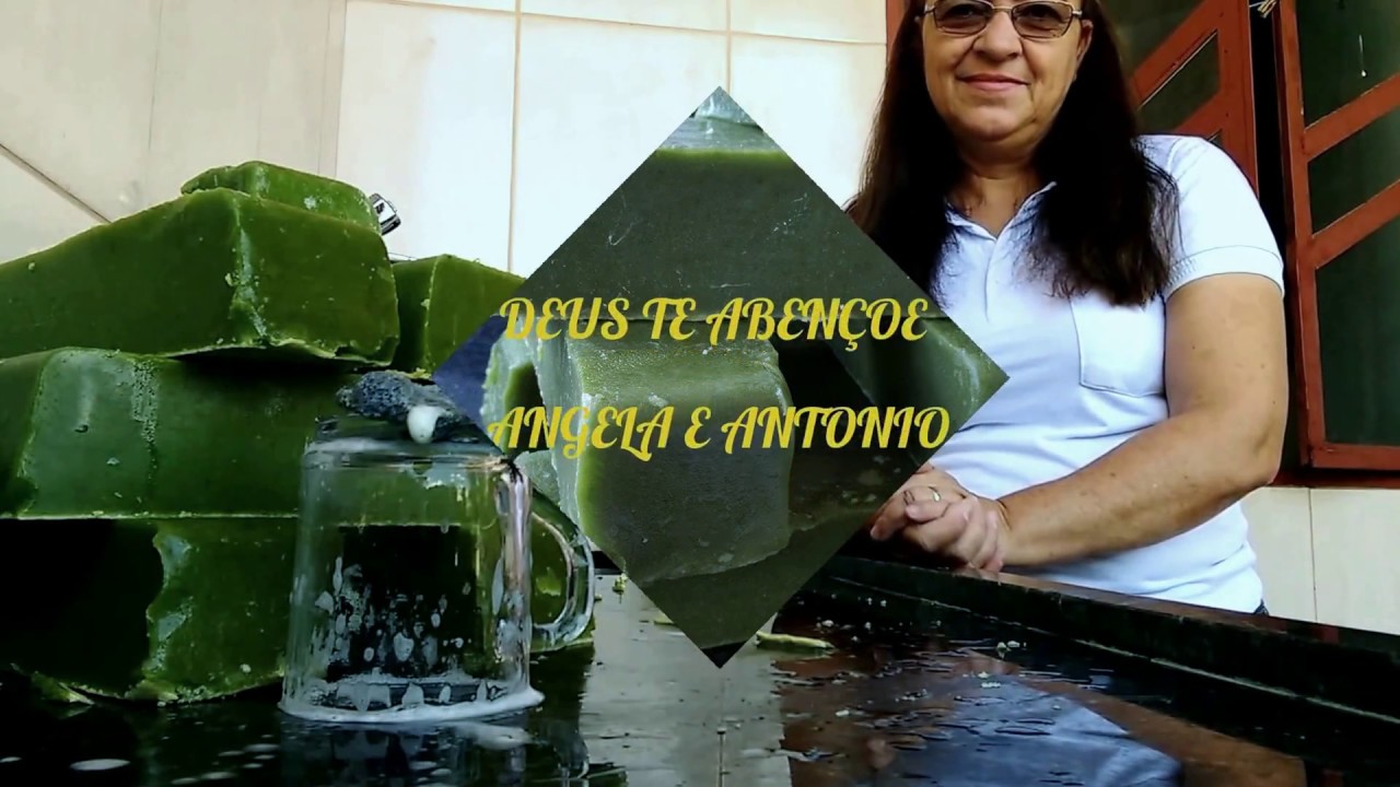 SABÃO DE FOLHAS DE MAMÃO, ÓTIMO PRA CLAREAR ROUPAS E LOUÇAS