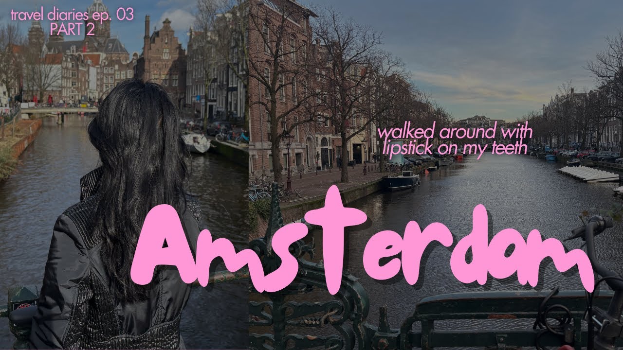 Hi! [travel diaries ep. 03] PART 2 Amsterdam | naskip | travel vlog 🍗🍟🚲