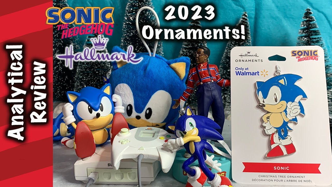 2023 Sonic Hallmark Ornaments