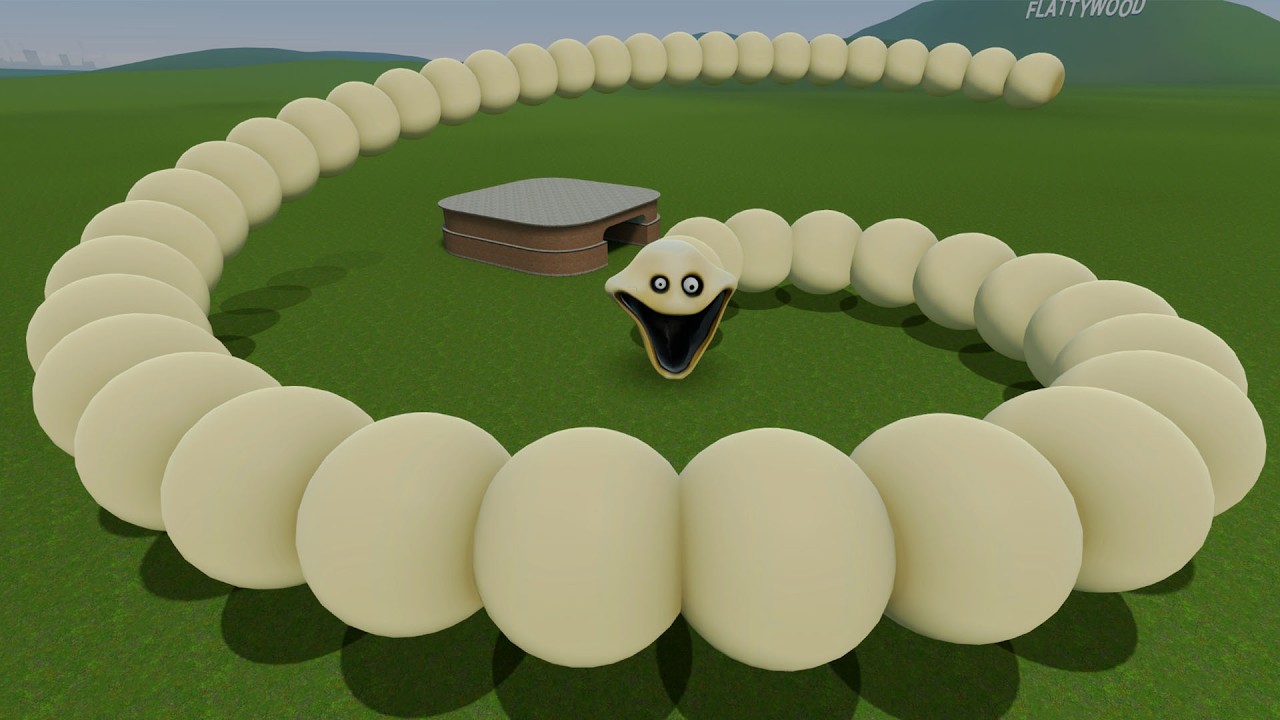 WHAT IF THE SCARY HUNGRY WORM WAS REAL?! | Garry’s Mod