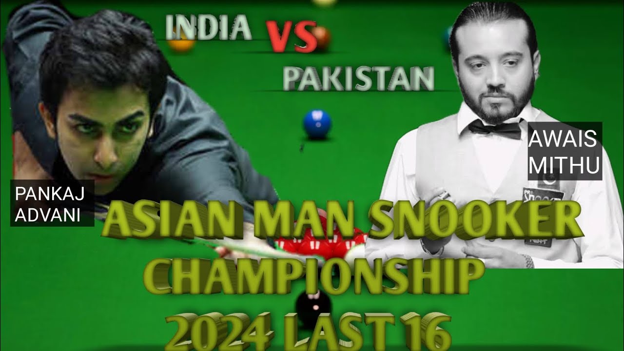 Asia man Snooker Championship|Qatar 2024 last 16|pak vs India| Snooker highlights 2024